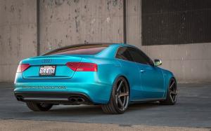 Audi S5 Coupe on Carbon Graphite Vorsteiner Wheels (V-FF 104) 2016 года 